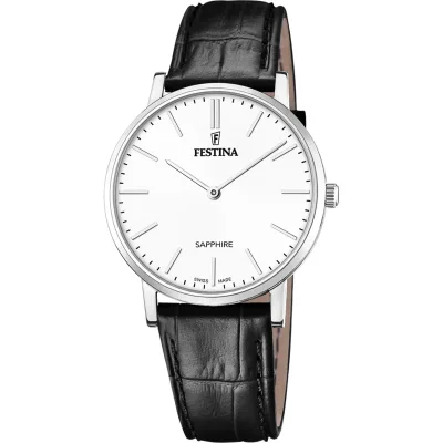 Ανδρικό Festina ???????? με λουρί δερμάτινο F20012/1