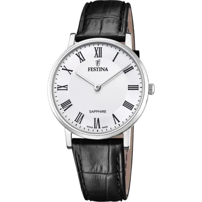 Ανδρικό Festina ???????? με λουρί δερμάτινο F20012/2