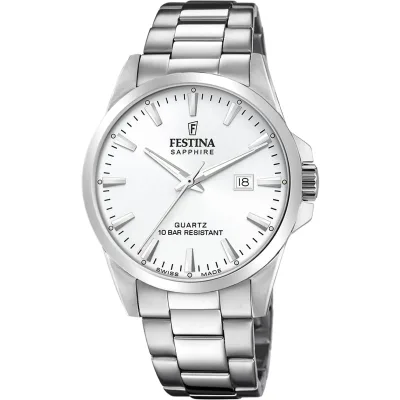 Ανδρικό Festina 🇨🇭 με μεταλλικό μπρασελέ F20024/2