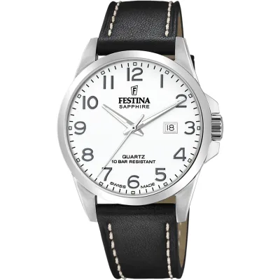 Ανδρικό Festina ???????? με λουρί δερμάτινο F20025/1