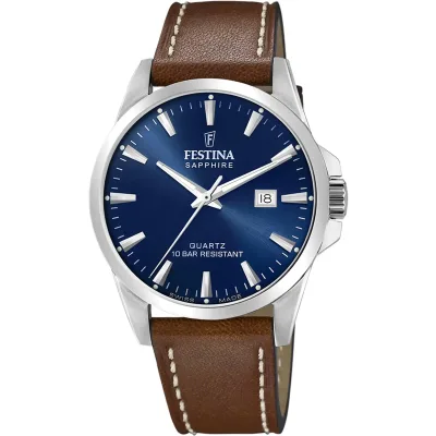 Ανδρικό Festina ???????? με λουρί δερμάτινο F20025/3