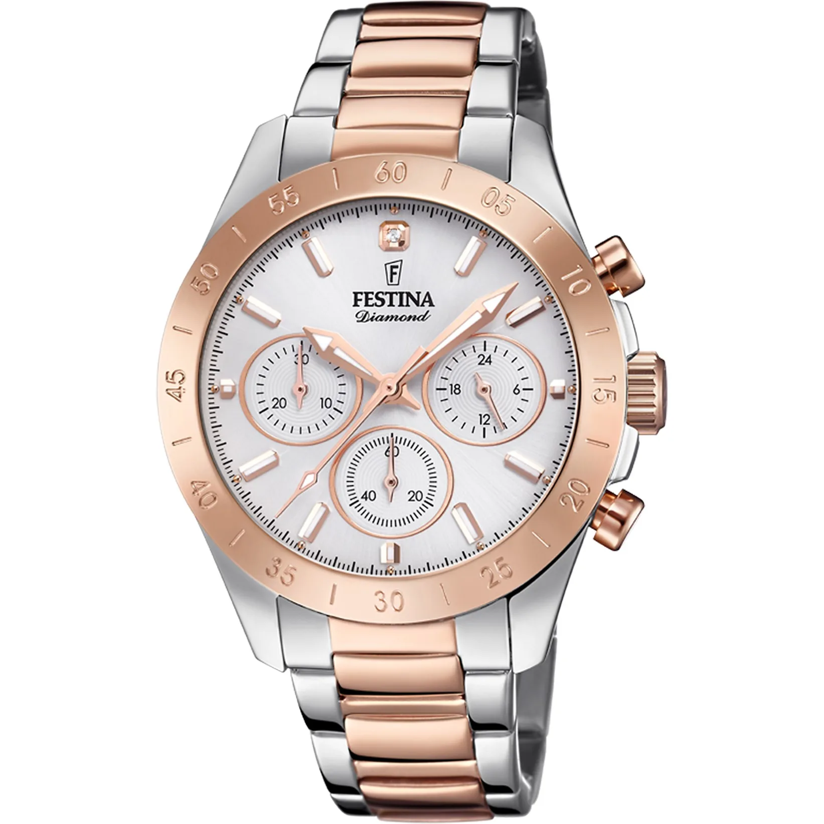 Γυναικείο Festina με ατσάλινο μπρασελέ F20398/1