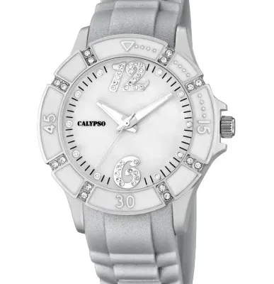Γυναικείο CALYPSO με λουρί καουτσούκ K5650/7