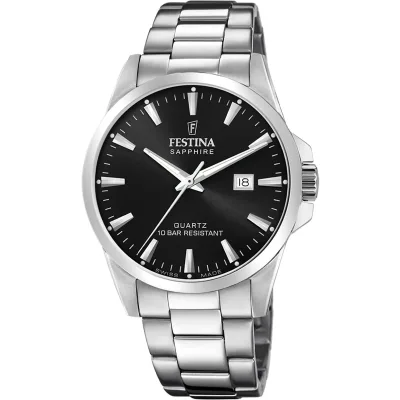 Ανδρικό Festina 🇨🇭 με μεταλλικό μπρασελέ F20024/4