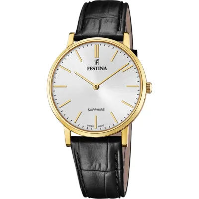 Ανδρικό Festina ???????? με λουρί δερμάτινο F20016/1