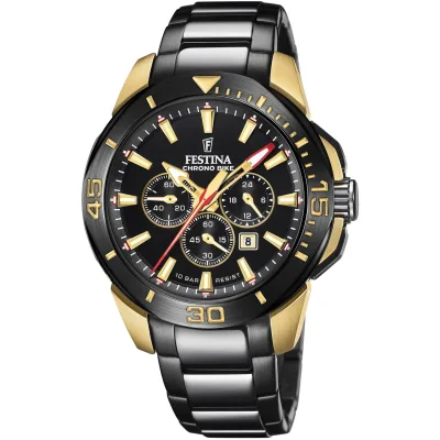 Χρονογράφος Festina με μεταλλικό μπρασελέ F20644/1