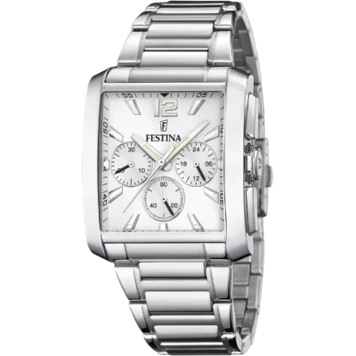 Χρονογράφος Festina με μεταλλικό μπρασελέ F20635/1