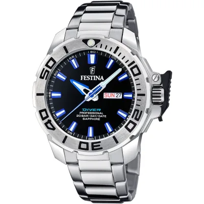 Ανδρικό Festina με μεταλλικό μπρασελέ F20665/3