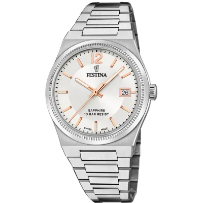 Γυναικείο Festina ???????? με μεταλλικό μπρασελέ F20035/2