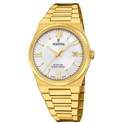 Ανδρικό Festina ???????? με μεταλλικό μπρασελέ F20038/1