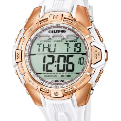 Unisex CALYPSO με λουρί καουτσούκ K5615/8