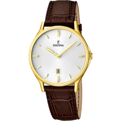 Ανδρικό Festina με λουρί δερμάτινο F16747/1