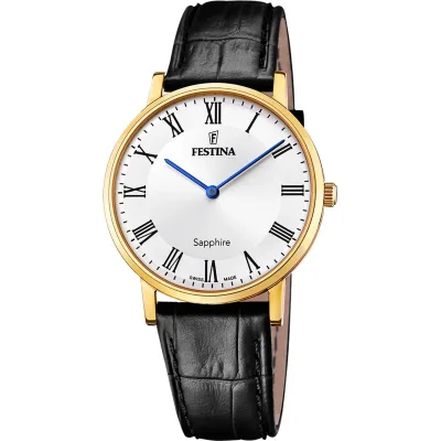 Ανδρικό Festina ???????? με λουρί δερμάτινο F20016/4