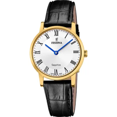 Γυναικείο Festina 🇨🇭 με λουρί δερμάτινο F20017/4