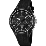 Χρονογράφος Festina με λουρί καουτσούκ F16832/1