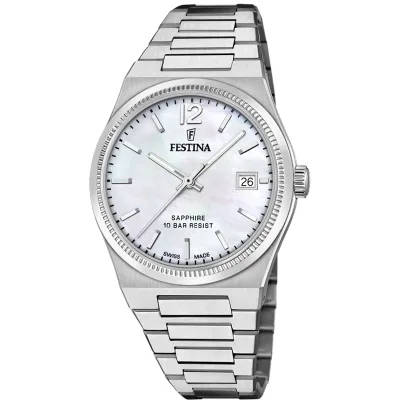 Ανδρικό Festina με μεταλλικό μπρασελέ F20035/1