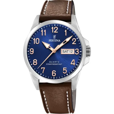 Ανδρικό Festina με λουρί δερμάτινο F20358/B