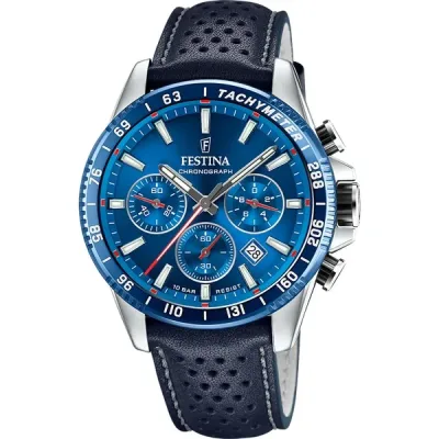 Χρονογράφος  Festina με λουρί δερμάτινο F20561/3