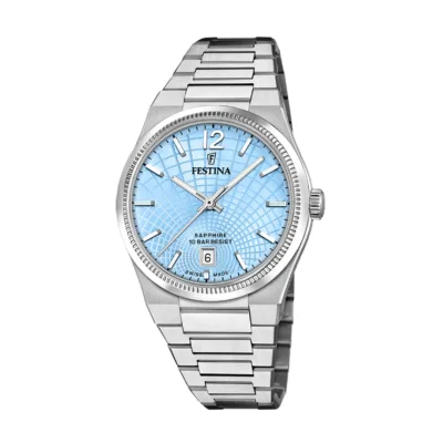 Γυναικείο Festina 🇨🇭 με μεταλλικό μπρασελέ F20052/5