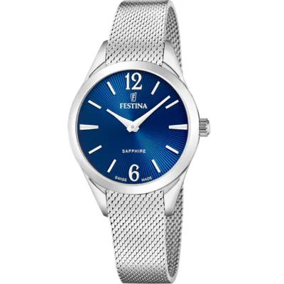 Γυναικείο Festina 🇨🇭 με μεταλλικό μπρασελέ F20076/3