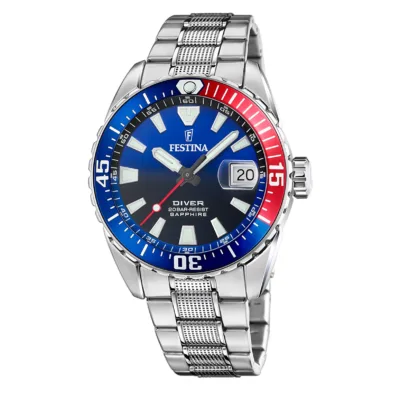 Ανδρικό Festina με μεταλλικό μπρασελέ F20669/4