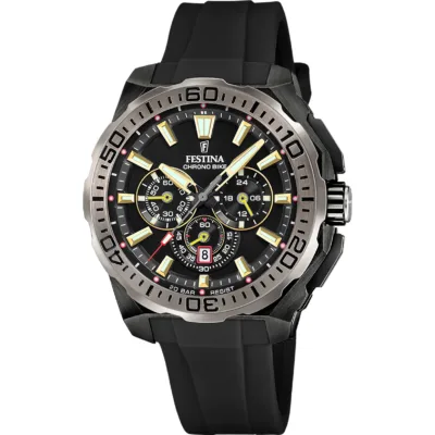 Χρονογράφος Festina με λουρί καουτσουκ F20726/3