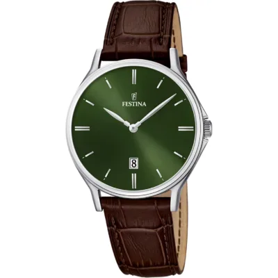 Ανδρικό Festina με λουρί δερμάτινο F16745/6