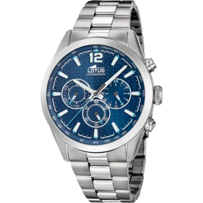 Χρονογράφος Lotus με μεταλλικό μπρασελέ L18152/C